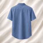 C&A Original Blue Textured Shirt - Image 3