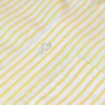 MARVELO Stripe Cotton Shirt – White Yellow (100% Cotton) - Image 4