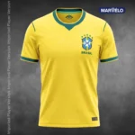 Brazil 2026 Home Jersey Imported 1:1 Premium Football Kit