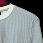 Marvelo Premium Gray Micro-Stripe T-Shirt