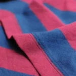 Marvelo Premium Maroon & Navy Block-Stripe T-Shirt