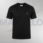 Black Solid Tshirt