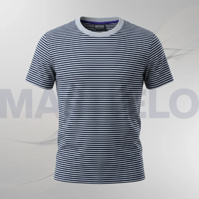 Navy Stripe Tshirt