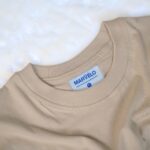 Beige Premium half sleeve Solid T-shirt | Marvelo - Image 2