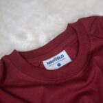 Maroon Premium half sleeve Solid T-shirt | Marvelo - Image 2
