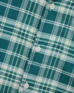 Premium Green Plaid Cotton Stretch Full Sleeve Shirt