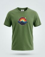 Marvelo Cosmic Green Streetwear T-Shirt