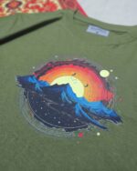 Marvelo Cosmic Green Streetwear T-Shirt - Image 2