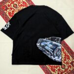 Marvelo Cropped Body Drop Shoulder NFS Most Wanted Black T-Shirt