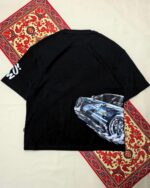 Marvelo Cropped Body Drop Shoulder NFS Most Wanted Black T-Shirt
