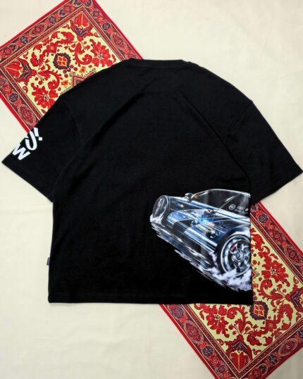 Marvelo Cropped Body Drop Shoulder NFS Most Wanted Black T-Shirt