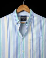 Marvelo Premium Multi-Color Vertical Stripe Full Sleeve Shirt